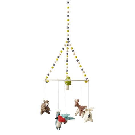 Captivating Your Baby's Senses with Pehr Magical Woodland Mobile